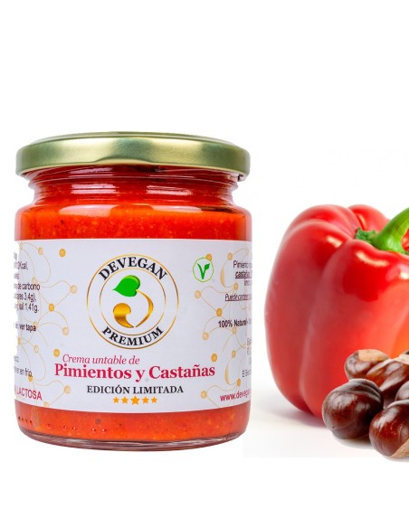 CREMA DE PIMIENTOS Y CASTAÑAS