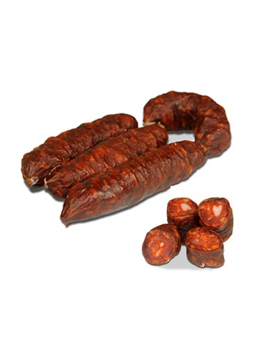 CHORIZO CURADO EXTRA PICANTE. 4 PIEZAS