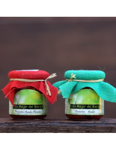 PIMIENTOS ASADOS DEL BIERZO (ECO) DULCES 212 CC