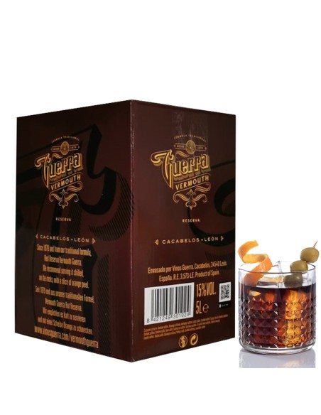 VERMOUTH GUERRA ROJO RESERVA (BAG 5 LITROS)