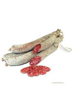 Salchichón cular extra. Sierra de los Ancares de León. Pieza de 1 kg.