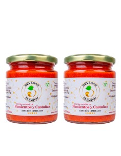 pate de pimientos y castañas