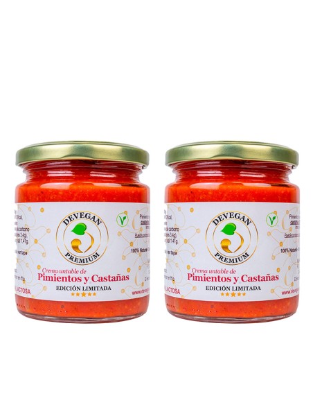 pate de pimientos y castañas