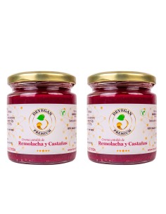 crema de remolacha y castañas