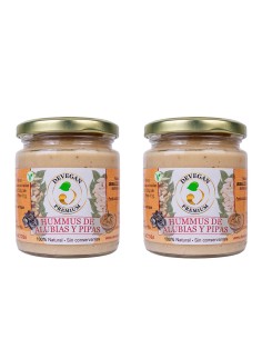 hummus de alubias y pipas