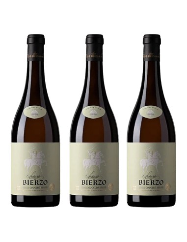 SEÑORIO DEL BIERZO BLANCO 100% GODELLO. ESTUCHE 3 BOTELLAS