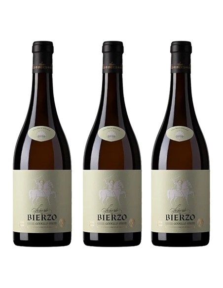 SEÑORIO DEL BIERZO BLANCO 100% GODELLO. ESTUCHE 3 BOTELLAS