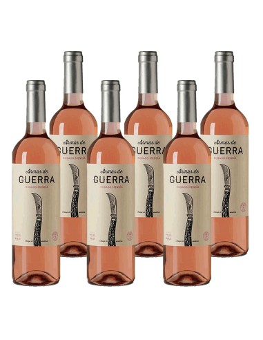 ARMAS DE GUERRA ROSADO MENCÍA. CAJA 6 BOTELLAS