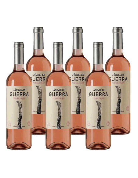ARMAS DE GUERRA ROSADO MENCÍA. CAJA 6 BOTELLAS
