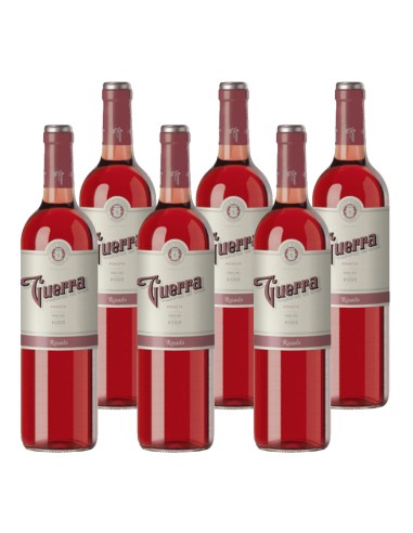 GUERRA ROSADO MENCÍA. CAJA 6 BOTELLAS