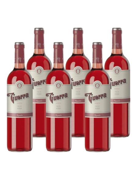 GUERRA ROSADO MENCÍA. CAJA 6 BOTELLAS