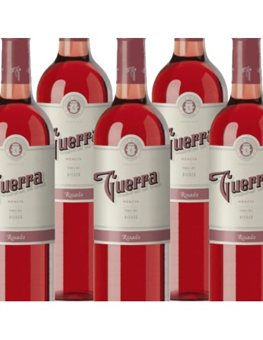 GUERRA ROSADO MENCÍA. CAJA 6 BOTELLAS