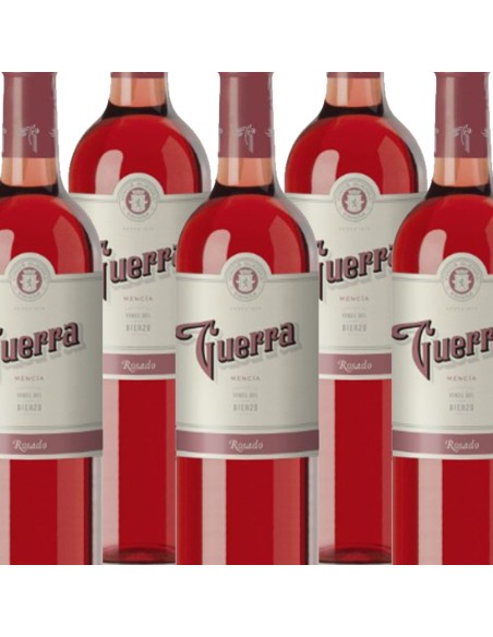 GUERRA ROSADO MENCÍA. CAJA 6 BOTELLAS