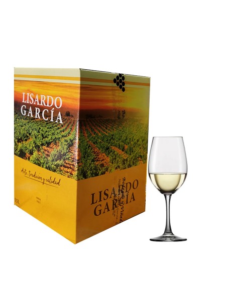 Bag in Box de vino blanco de 15 litros