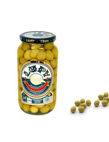 ACEITUNAS MANMZANILLA SABOR ANCHOA. 600 gr.