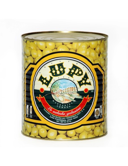 LATA MANZANILLA SABOR ANCHOA. 5 Kg.