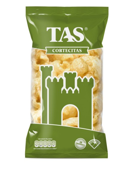 CORTEZAS FRITAS ‘TAS’ (10 bolsas de 120 gr.)